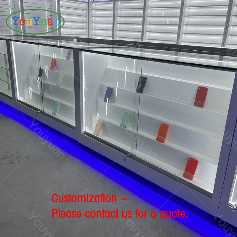 Phone Accessories Design Shop - custom.Customized Mobile Phone Showcase Shop Counter