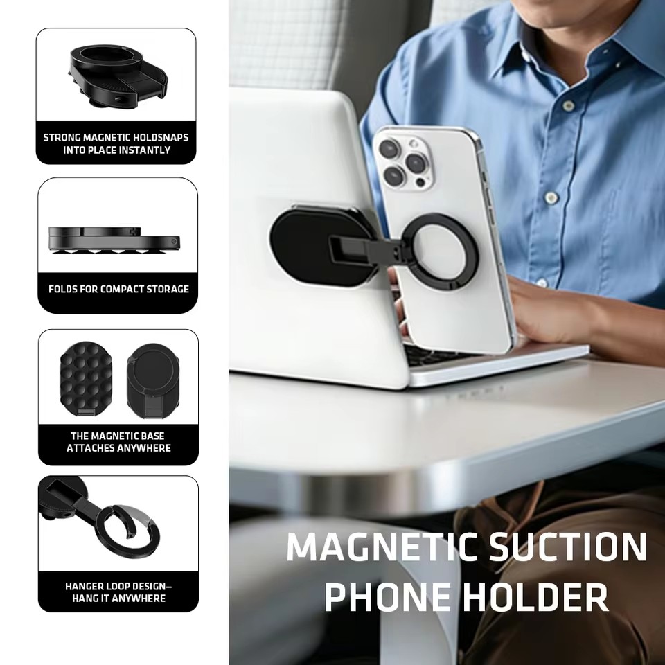 Phone Accessories Magnetic - MA39 Magnetic Foldable Phone Stand Universal