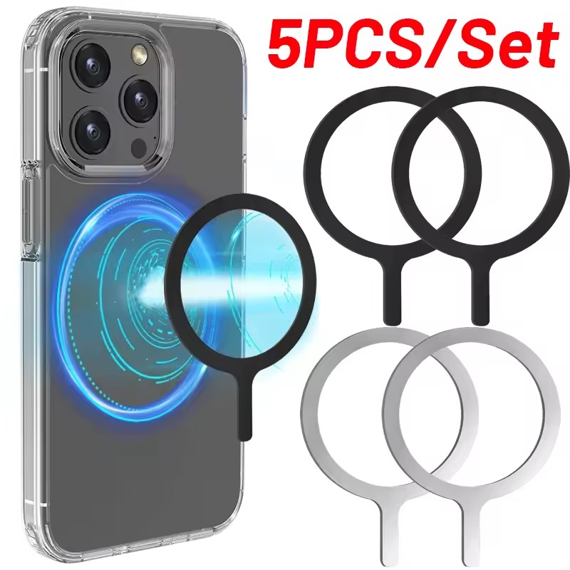 Phone Accessories Magnetic - 5-1pcs Sticker Ring For Magsafe Wireless