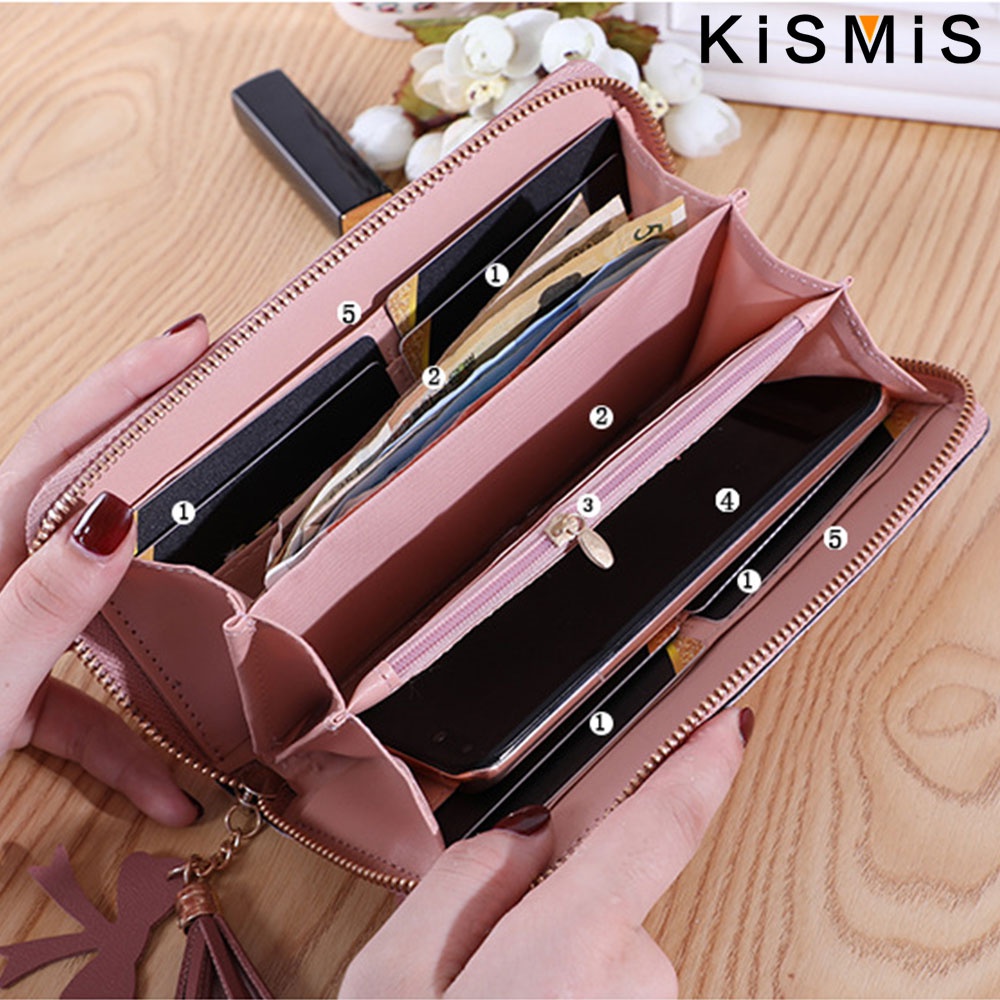 Women Wallet Korean Style Patc - đánh giá và giá Phone Accessories Design Shop