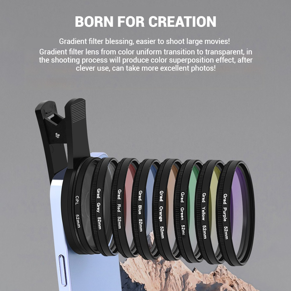 52MM Mobile Phone Lens Univers - đánh giá và giá Phone Accessories Items