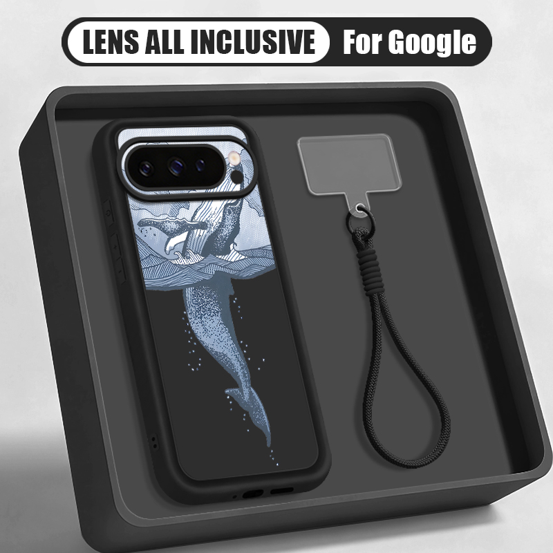 Humpback Whale Print Wrist Str - đánh giá và giá Google Pixel 9