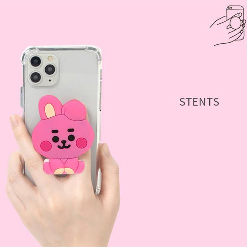BT21cartoon cute silicone hand - đánh giá và giá Phone Accessories Supplier