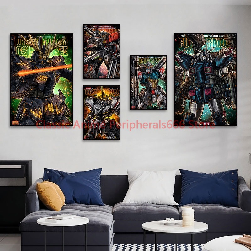 Retro Gundam Hanging Painting, - đánh giá và giá Phone Accessories Supplier
