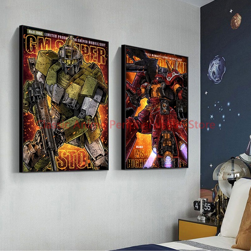Retro Gundam Hanging Painting, - đánh giá và giá Phone Accessories Supplier