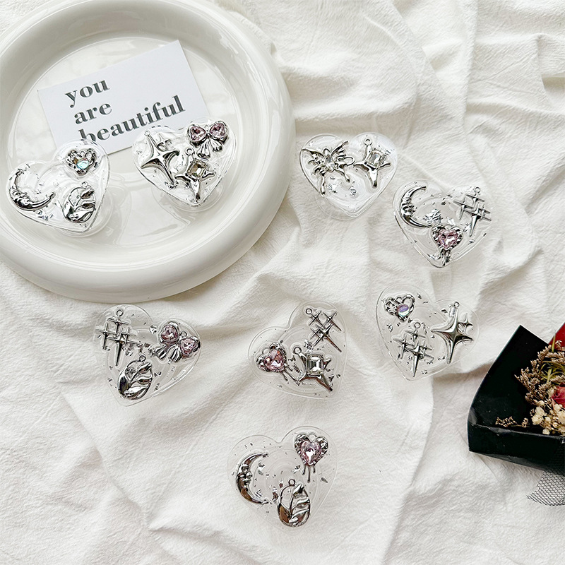 Clear Heart Phone Grip Holder  - đánh giá và giá Phone Accessories Items