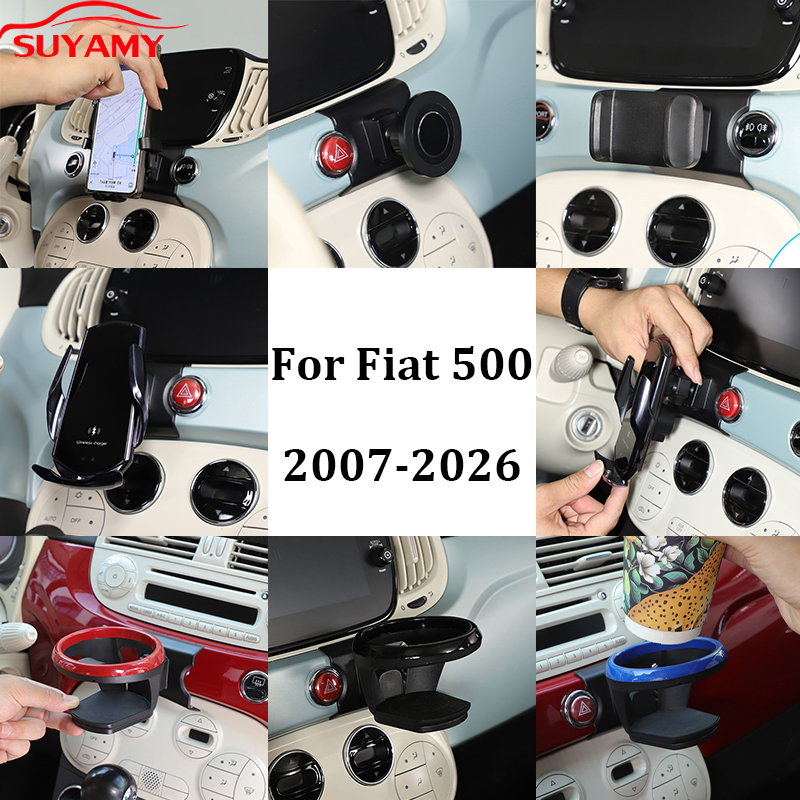 For Fiat 500 2007-2026 Center  - đánh giá và giá Phone Accessories Under 500