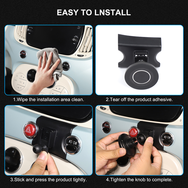 For Fiat 500 2007-2026 Center  - đánh giá và giá Phone Accessories Under 500