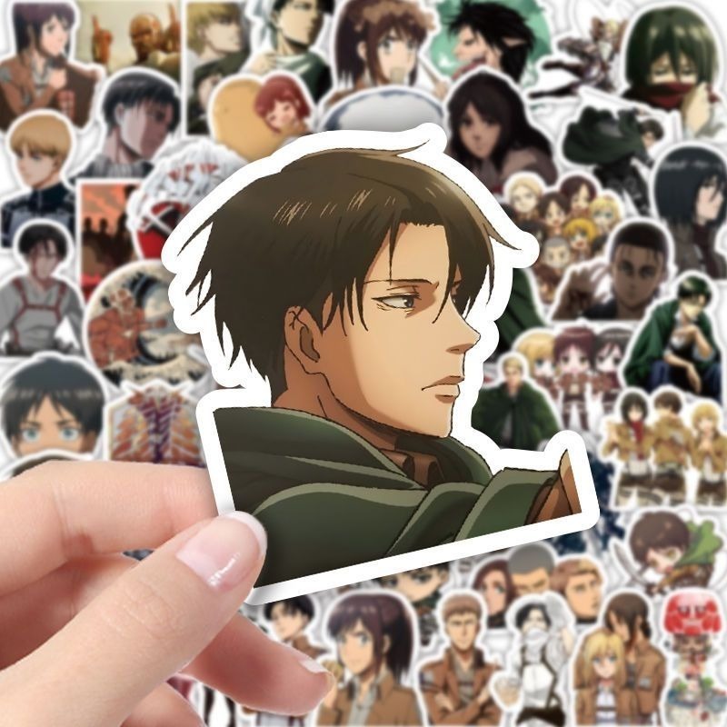 60Pcs Attack on Titan Anime St - đánh giá và giá Phone Accessories Items