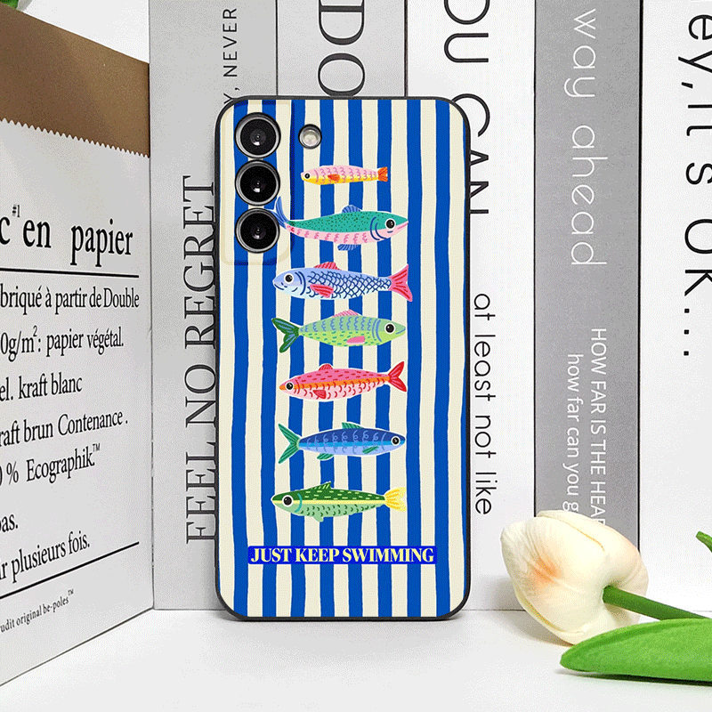 Cute Striped Pattern Sardines  - đánh giá và giá Oppo Find X8