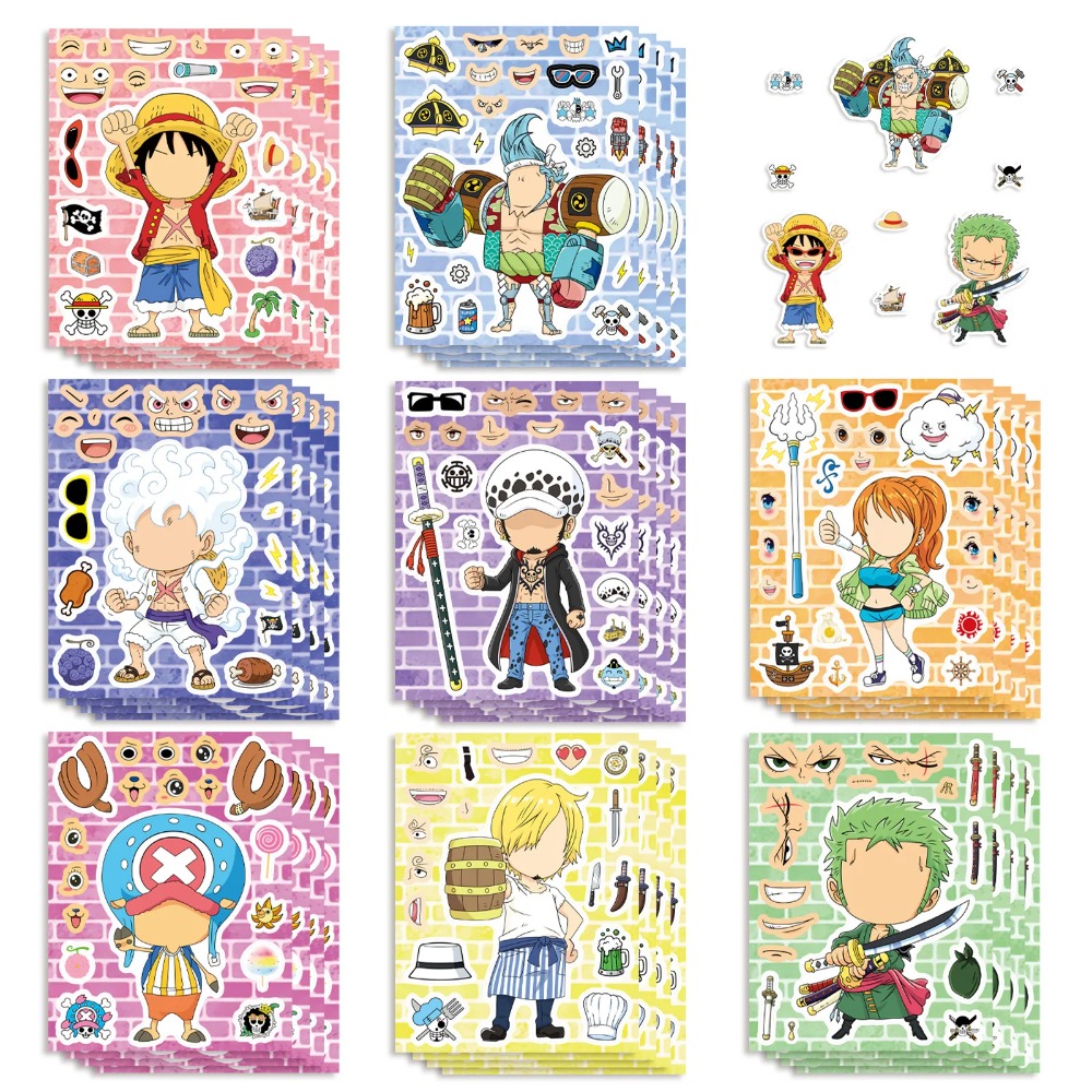 8/16/24Sheets One Piece Luffy  - đánh giá và giá Phone Accessories Supplier
