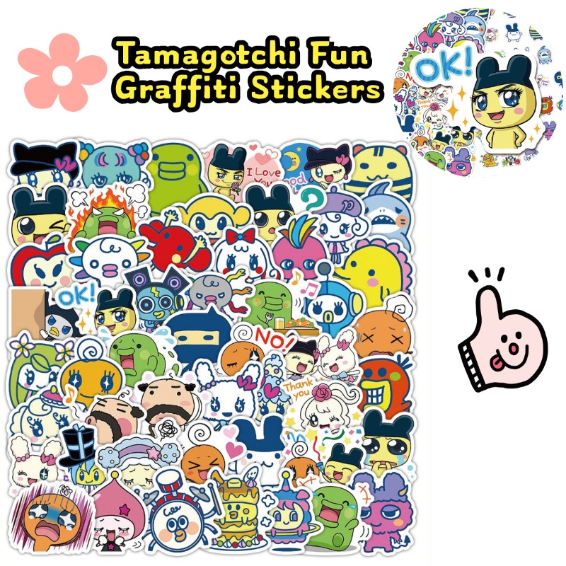 Japanese Tamagotchi Stickers E - đánh giá và giá Phone Accessories Items