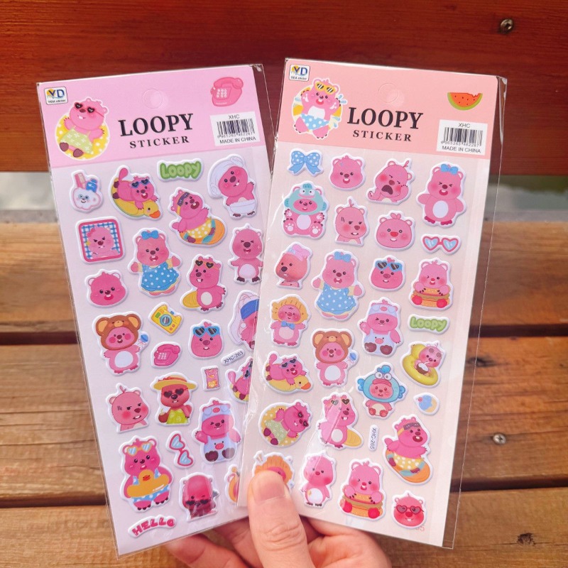 New Pororo Anime Cute Loopy 3D - đánh giá và giá Phone Accessories Items