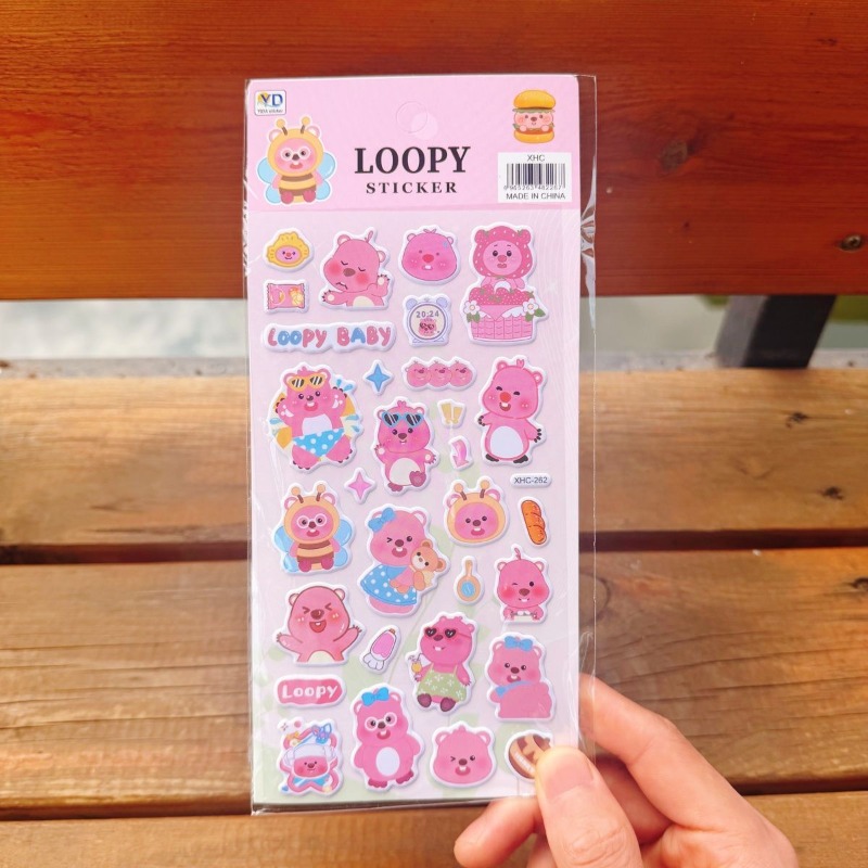 New Pororo Anime Cute Loopy 3D - đánh giá và giá Phone Accessories Items