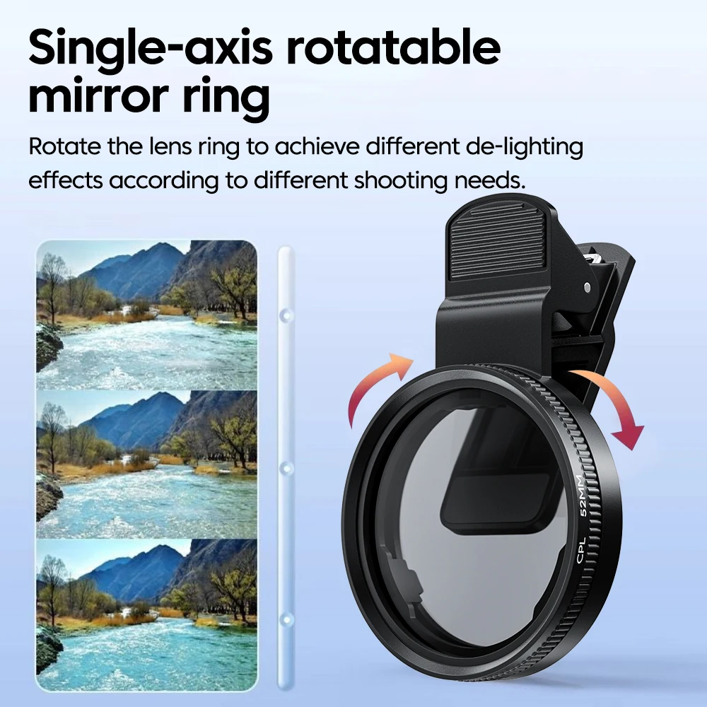 New 52mm CPL Mobile Phone Lens - đánh giá và giá Phone Accessories Items