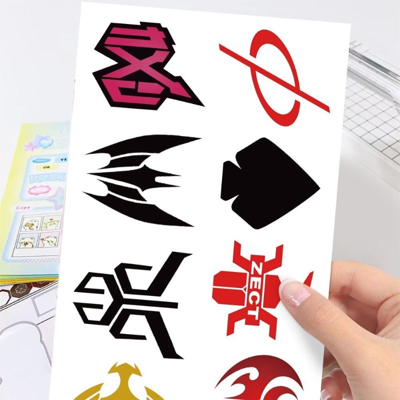 60 Sheets Kamen Rider Logo Sti - đánh giá và giá Phone Accessories Items